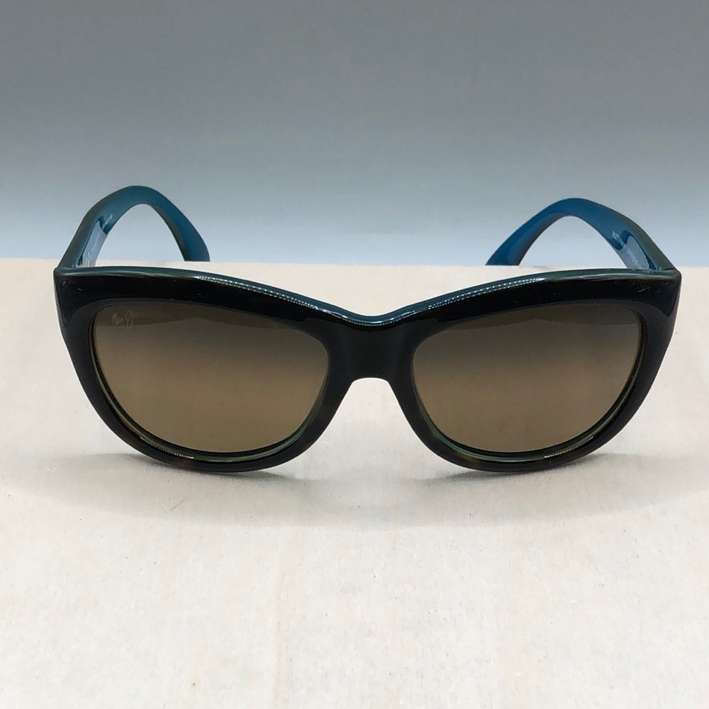 Maui Jim Kanani MJ270-10P Sunglasses Brown Blue 57-19-135 women's Italy